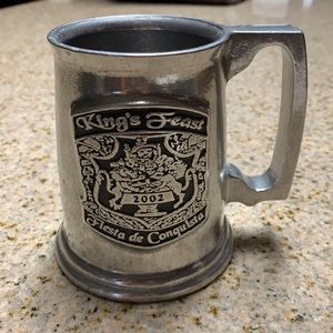 King’s Feast 2002 Pewter Stein Fiesta de Conquista Mug Cup